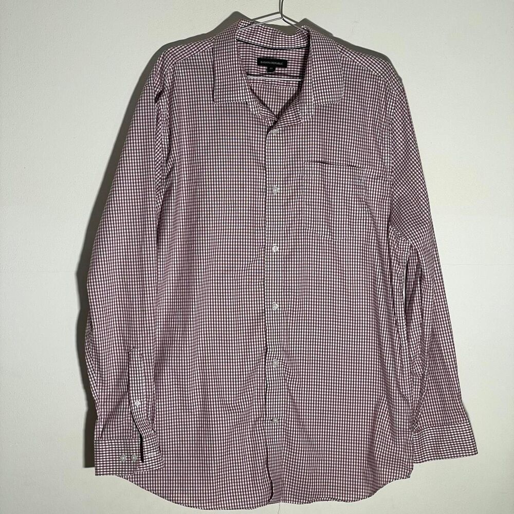 Banana Republic Checkered Men's Shirt